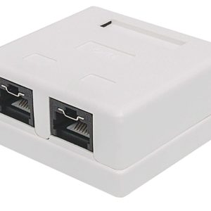Acconet CAT6 Dual RJ45 Wall Box | CAT6-BOX-2 - Image 3