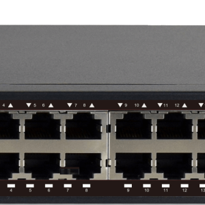 UNV - 24 Port 10/100 PoE Ethernet switch supports EXTEND Mode up to 250M - Image 2