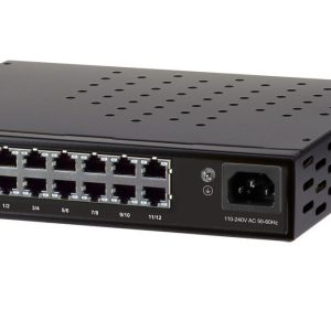 Netonix 12-Port Managed PoE Switch 24V-48V AC PoE + 2SFP Uplink Ports 250W | NTX-WS-12250-AC - Image 2