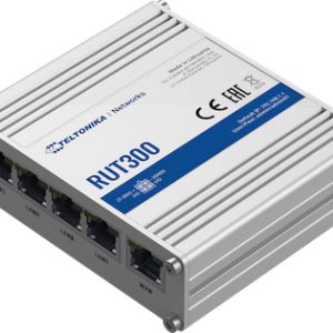 Teltonika 5-Port Industrial Ethernet Router | RUT300 - Image 2