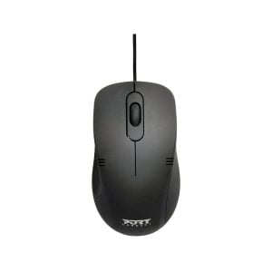 Port Professional Wired Black Mouse - Image 1