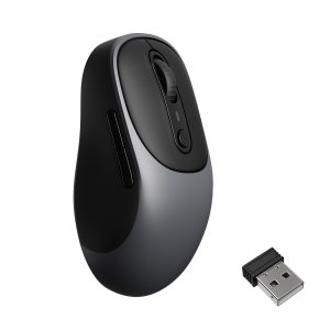 Keychron BM24 Wireless Silent Mouse - Metal Grey - Image 1