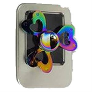 Sceedo Fidget Spinner 3 Arm Heart Chrome No Packaging No - Image 1