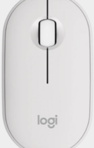 Logitech Pebble 2 M350s White Bluetooth Mouse - Image 1