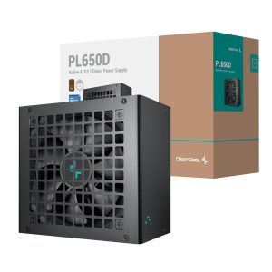 DeepCool PL650D 650W 80PLUS Bronze ATX3.1 Non-Modular Power Supply - Image 1