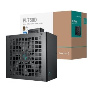 DeepCool PL750D 750W 80PLUS Bronze ATX3.1 Non-Modular Power Supply - Image 1