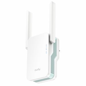 Cudy AX1500 Dual-Band Wi-Fi 6 Range Extender (Wall Plug)-White - Image 1
