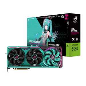 Asus ROG Astral GeForce RTX 5080 16GB GDDR7 OC Hatsune Miku Graphics Card - Image 1