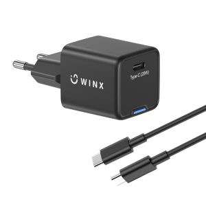 WINX POWER Essential Type-C 20W GaN Wall Charger - Image 1