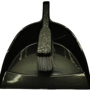 Casey Handheld Dust Pan And Brush Set Black