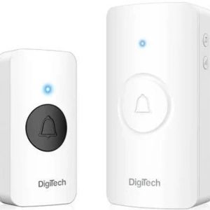 Digitech 100 Metres Wireless Doorbell White - Image 1