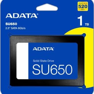Adata SU650 Ultimate 3D NAND 1TB SATA SSD - Image 1