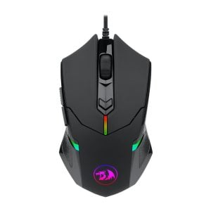 REDRAGON CENTROPHORUS 7200DPI RGB Gaming Mouse - Black - Image 1