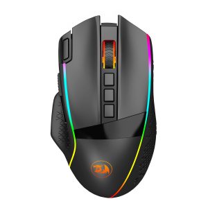Redragon M991 RGB PRO ENLIGHTENMENT 26000 DPI Wireless Gaming Mouse - Black - Image 1