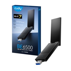 Cudy BE6500 Tir-Band Wi-Fi7 USB 3.0 Adapter - Image 1