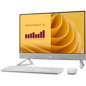 Dell 27 AIO|C7 -150U|32GB|2TB SSD|Intel Graphics|W11 Home|WLAN + BT|27.0” FHD|Wireless Kb & Mouse|90W Basic Onsite Service 12 Months - Image 1