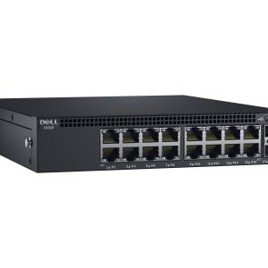 Dell Networking X1018 Smart Web Managed Switch/ 16x 1GbE and 2x 1GbE SFP ports Lifetime Limited Hardware Warranty Minimum Warranty ( add 575 BBEE to make the switch rackmountable ) - Image 3