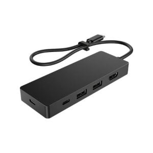 HP Accessories HP USB Type C Travel Hub G3 Black - Image 1