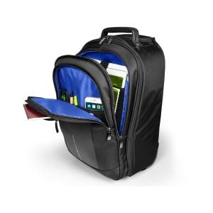 Port Chicago Evo Black 15.6" Trolley Backpack - Image 1
