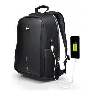 Port Chicago Evo Black 15.6" Backpack - Image 1