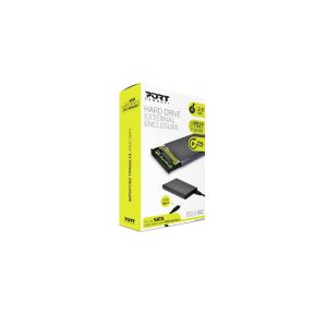 Port 2.5" SATA USB-C Hard drive Enclosure - Image 1