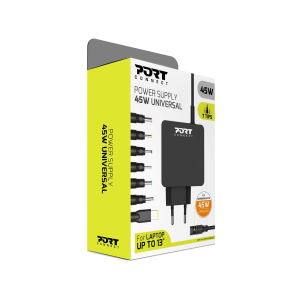 Port 45W Universal AC Adapter - Image 1