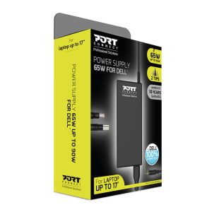 Port 65W Dell AC Adapter - Image 1