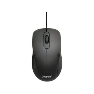 Port Professional Wired Black Mouse - Image 1