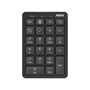 Port Rechargeable Bluetooth Numeric Keypad - Image 1
