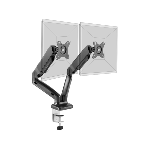 Port Dual-Screen Vesa Mountable up to 32" Desk Monitor Arm - Image 1