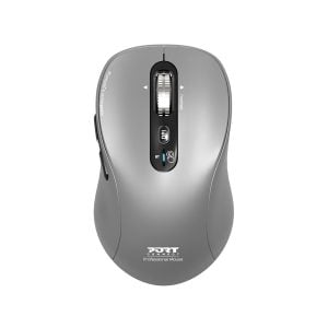 Port Expert Wireless Silver Mouse - Image 1