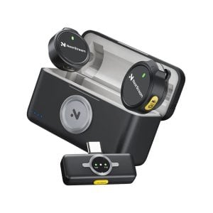 NearStream AWM25T AI Noise-Canceling All-In-One Lavalier Wireless Microphone Kit - Image 1