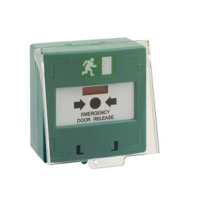 PinnSec Glass Green Resettable Emergency Break Glass Box - Image 1