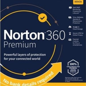 Norton 360 Premium Annual Productivity License - Image 1