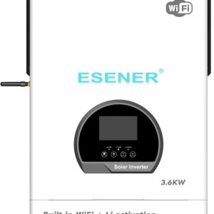 Solarix Esener 3600VA 24VDC 100A Pure Sine Wave Inverter - Image 1