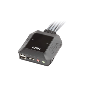 Aten USB 2-Port DisplayPort Cable With Remote Port Selector KVM Switch - Image 1