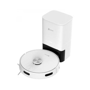 EZViz RE4 Plus LiDAR Navigation Robot Vacuum & Mop - White - Image 1