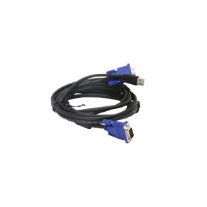 D-Link 18m VGA & USB-A KVM Cable Set - Image 1