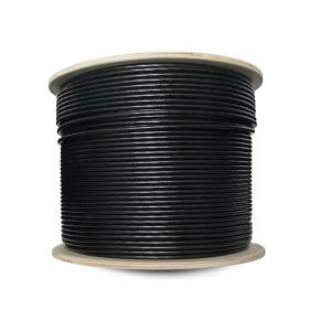 Datanet CAT6 UV F/UTP Outdoor Reel Black - Price Per Meter MOQ 500M - Image 1