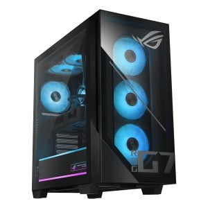 Asus ROG GM700 AMD Ryzen 7 9800X3D Gaming PC | RX 9060 XT | 16GB DDR5 | 2TB SSD | Win 11 Home - Image 1
