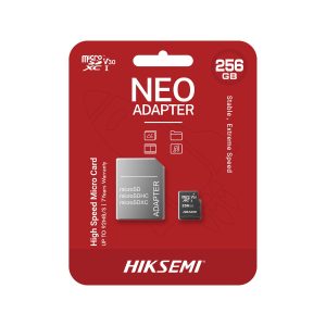 Hiksemi Neo Home 256GB Class 10 MicroSDXC Card with Adapter - Image 1