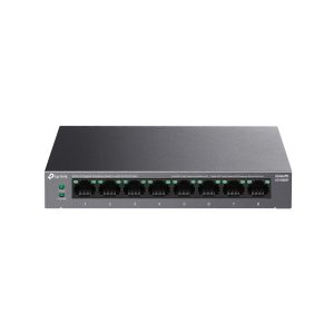 TP-Link 8 Port Gigabit Unmanaged Desktop POE Switch - Image 1