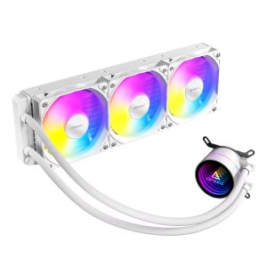 Antec Luna 360 ARGB CPU Liquid Cooler - White - Image 1