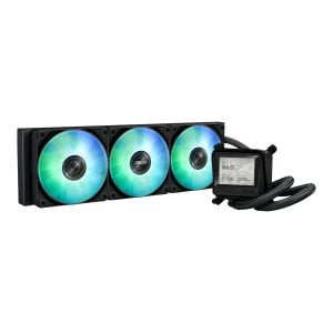 Asus MAX Gaming LC 360 ARGB LCD All-in-one CPU Liquid Cooler - Black - Image 1