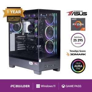 PCBuilder Ryzen 7 7800X3D MAXIMUS Windows 11 Gaming PC - Image 1