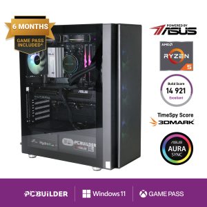 PCBuilder Ryzen 5 7600 SEEKER Windows 11 Gaming PC - Image 1