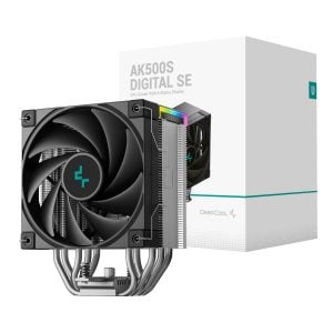 DeepCool AK500S Digital 120mm Air CPU Cooler - Black - Image 1