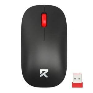 Redragon BM-2944 2.4GHz 4000 DPI Wireless Optical Mouse – Black - Image 1