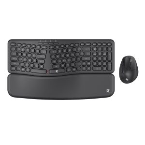 Redragon BS7161 2.4G Wireless Keyboard and Mouse Combo - Black - Image 1