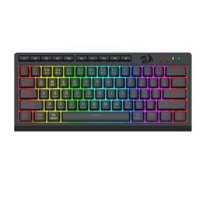 Redragon SHIVA K522 PRO RGB Wireless Gaming Keyboard- Black - Image 1